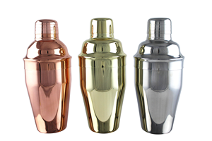 อุปกรณ์บาร์ 350/500/700 มล. ชุดเชคเกอร์มาร์ตินี่หลากสี ชุดเชคเกอร์ค็อกเทลบอสตันโลหะ ชุดเชคเกอร์บอสตันสแตนเลส 304 - Product Image 2