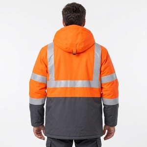 Chaqueta de Seguridad Industrial con Detalles Reflectantes, Tejido Resistente, Ligera, Cómoda, para Trabajo en Exteriores, Ropa de Construcción OEM - Product Image 2
