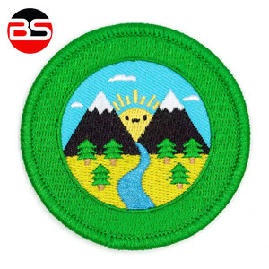 Patch brodé adhésif de haute qualité à bordure surpiquée, marque privée, vente en gros par Burhan Sports - Product Image 4