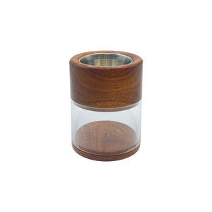 Brûleur d'encens Madkhan de luxe en bois d'olivier et acrylique, porte-encens de qualité supérieure pour la maison - Product Image 4