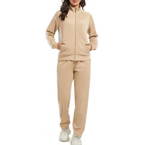 Conjunto Deportivo para Mujer, 100% Poliéster, Transpirable, Ligero, Ropa Deportiva, Chaqueta y Pantalones Jogger - Product Image 2