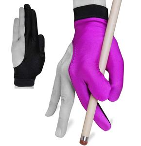 Bigwood Sports Quality Snooker Half Gloves Polyester Material Buckle Closure Lightweight Design Custom Colours Unisex for Gym - Product Image 2