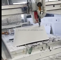Routeur CNC de Machine de gravure 3d à 5 axes de haute précision pour le travail du bois CNC à cinq axes pour la fabrication de sous-marins pour la Corée