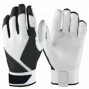 Guantes de Bateo Unisex de Diseño Clásico, Material de Cuero Genuino de Alta Calidad, Precio al por Mayor, Color Personalizado - Product Image 2