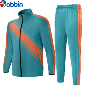 Conjunto Deportivo de Moda para Hombre, 2 Piezas, Chaqueta con Cremallera Completa de Manga Larga y Pantalones Deportivos - Product Image 1