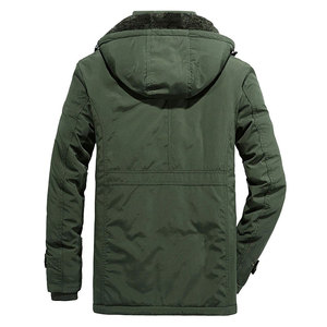 Nouvelle arrivée : parka longue rembourrée pour homme, veste d'hiver légère et chaude avec capuche - Product Image 1