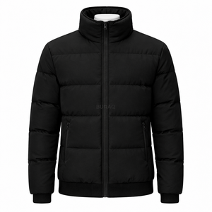 Veste matelassée pour homme avec logo personnalisé, chaude, légère et imperméable pour l'hiver - Product Image 1