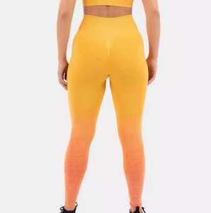 Leggings de Yoga sostenibles de alta calidad para mujer, pantalones activos de algodón orgánico 100% con bolsillos para Control de barriga, decoración de malla - Product Image 3