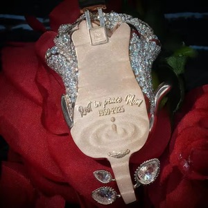 Colgante de Rosa de Lujo, Plata 925, Chapado en Oro de 18K, con Moissanita, Diseño de Flor, Joyería para Mujer, Regalo, Estilo Hip Hop, Rapper, Bling - Product Image 5
