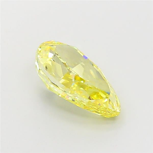Gema de Lujo Brillante con Certificación CVD para Joyería Fina, Exquisito Diamante Amarillo Intenso Cultivado en Laboratorio, Piedra Suelta - Product Image 2