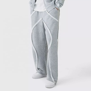 ชุดเซ็ตแทรคสูทโอเวอร์ไซส์ผ้าคอตตอนฟลีซ 450 แกรม พร้อมซิปแบบสั่งทำ เสื้อฮู้ดดี้ กางเกงจ็อกเกอร์ ผ้าคอตตอนฟลีซ ชุดสองชิ้น สตรีทแวร์ ขายส่ง - Product Image 4