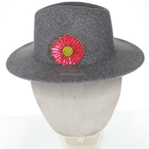 Broche Fleur Marguerite Colorée à Paillettes et Perles, Broderie Florale, Décorative et Tendance, pour Vêtements et Sacs, en Alliage Plaqué - Product Image 5