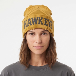 Custom Embroidered Unisex Knit Beanie Vintage Distressed <b>Winter</b> Cap Streetwear <b>Hat</b> Wholesale - Product Image 1