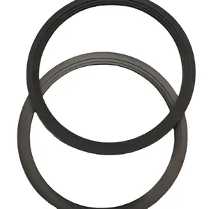 Importato ad alta purezza grafite tubo anello vite asta di tenuta anello di riempimento asta ad alta temperatura resistenza all'attrito pelliccia sottovuoto