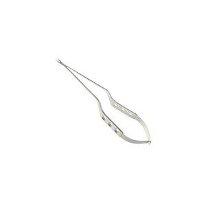Micro-ciseaux Yasargil de haute précision, forme baïonnette, instrument chirurgical, acier inoxydable de qualité, outil microchirurgical réutilisable - Product Image 1