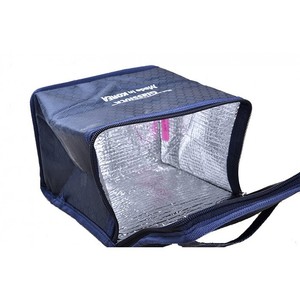 CENPLAS CT-NWF01 Orange Foldable Thermal Aluminum Foil Insulated Cooler <b>Bag</b> <b>30L</b> Patches Closure Waterproof Easy Carry Travel - Product Image 6