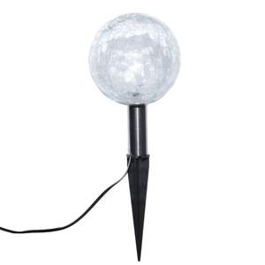 Luci solari da giardino a 6 pezzi a LED con ancore e pannelli a punta - Product Image 6