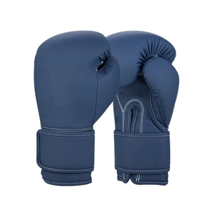 ถุงมือฝึกซ้อมมวย PU สีดำ พร้อมสายรัดข้อมือแบบเวลโคร สำหรับผู้ใหญ่ ดีไซน์ระบายอากาศได้ดี - Product Image 4