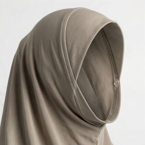 Hiyab Instantáneo de Jersey Premium Personalizado, Gorro Interior Elástico Suave, Turbante Femenino, Pañuelo Tradicional, Moda Musulmana para Mujer - Product Image 4