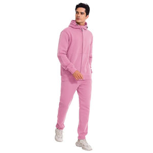 Servicio OEM, Chándal Deportivo de Invierno de Primera Calidad, Transpirable y Grueso para Hombre, con Logotipo Personalizado, Sudadera de Dos Piezas - Product Image 2