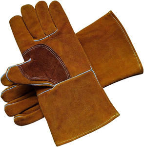 Guantes de cuero resistentes al calor para soldadura TIG - Product Image 1