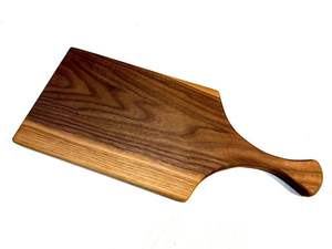 Planche à découper en bois pour la cuisine domestique et les restaurants, planche à fromage en bois antidérapante, assiettes de service pour la maison, pour pizza et fruits - Product Image 5