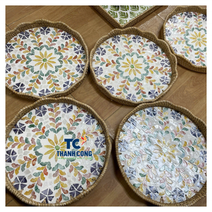 OEM Decor Supplier MOTHER OF PEARL <b>TRAY</b> Premium Serving Line <b>TRAY</b> MOTHER OF PEARL Vietnam - Product Image 1