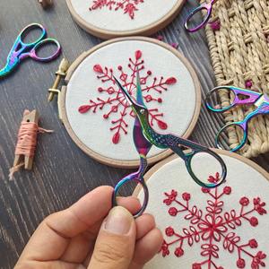 Tijeras de Costura de Acero Inoxidable de Lujo Hechas a Mano, Personalizadas, Estilo Antiguo, Grabadas, Regalo, Creaciones Antiguas, Bordado Vintage - Product Image 6