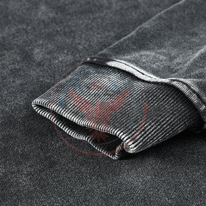 New Arrival Hot Sale Acid Wash Hoodies Wholesale Custom Design Cotton <b>Blended</b> Acid Wash Hoodies For Men - Product Image 5