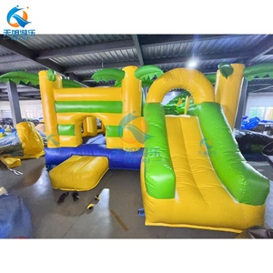 Château <span class=keywords><strong>gonflable</strong></span> commercial en PVC avec toboggan aquatique, pour enfants, avec souffleur - Product Image 6