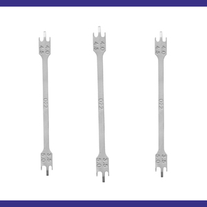 Calibrador Dental Profesional de Aluminio 0.22, Instrumentos Personalizados Reutilizables de Alta Calidad, Fabricante de Sialkot, Pakistán - Product Image 2