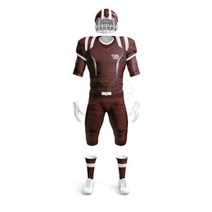 Modern American Football Uniform Custom Short Sleeve Lightweight Player Team Training Sports Gear Men - Product Image 2