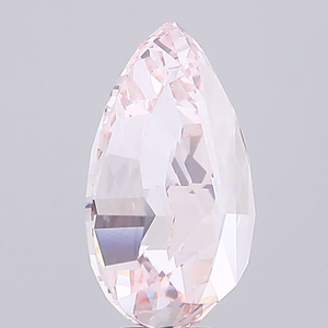 Pierre précieuse durable, diamant de laboratoire rose intense fantaisie taille poire de 1,00 carat, polissage excellent, clarté VVS2, certifié IGI - Product Image 5