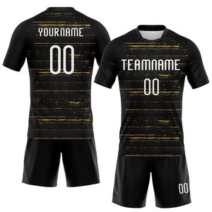 Uniforme de Voleibol de Fabricación Profesional, Jersey de Fútbol de Poliéster de Alta Calidad y Pantalones Cortos Negros, Ropa Deportiva Resistente - Product Image 1