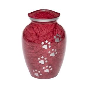 Wholesale Modern Silver Cute Paws Customizable Design Pet Cremation <b>Urn</b> Brass Dog <b>Cat</b> Ashes Uzair Handicrafts Factory Direct - Product Image 6
