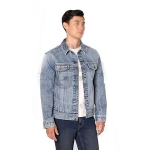 Chaqueta de Mezclilla para Hombre, Servicio OEM, Precio al por Mayor, 100% Algodón, Superventas - Product Image 6