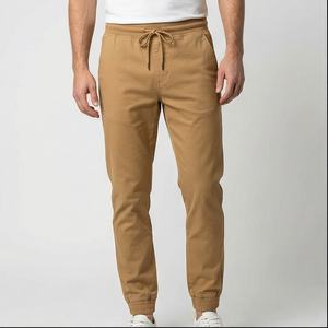 กางเกงขากว้างแบบลำลองทรงหลวมสำหรับผู้ชายกางเกงฤดูหนาวแนวสตรีทแวร์เอวสองชั้นแบบวินเทจทันสมัย - Product Image 1