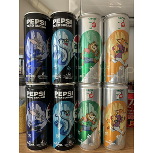 PEPSI <b>ZERO</b> SUGAR ZOOTOPIA LIMITED EDITION CAN 330ML CHINA ORIGIN - Product Image 2