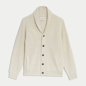 Pull en maille unie pour homme, manches longues, respirant, séchage rapide, pour l'hiver, beige, mélange de laine, logo personnalisé, haute qualité - Product Image 4