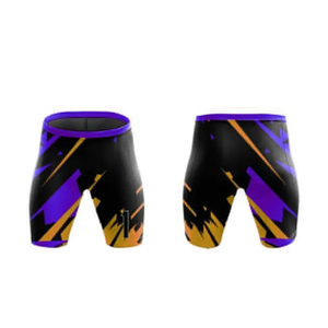 Uniforme de Fútbol 7v7 Geométrico Negro y Naranja, Jersey sin Mangas con Capucha, Pantalones Cortos Sublimados, Uniformes Personalizados para Equipos - Product Image 6