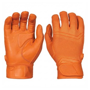 Gants de frappe personnalisés en gros avec logo imprimé, accessoires de baseball et softball, paume adhérente durable, gants de frappe respirants - Product Image 4