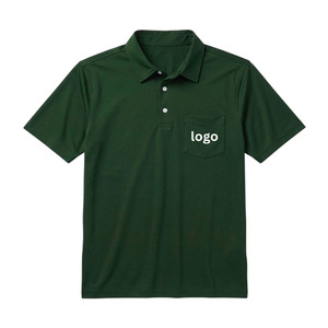 Chemises polo pour hommes de haute qualité à manches courtes, tissu respirant, services OEM, vente en gros de chemises polo avec poche, 100% coton piqué - Product Image 2