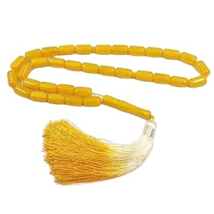 ทำด้วยมือ99เม็ดคริสตัล tasbih หรูหราลูกประคำอิสลามศาสนาพร้อมพู่สำหรับสวดมนต์รอมฎอนและของขวัญมุสลิม - Product Image 2