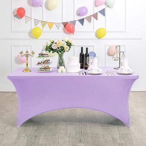 Polyester Wedding <b>Tablecloth</b> Disposable Knitted Waterproof Oilproof American Style Customizable Black Home Outdoor <b>Parties</b> Plain - Product Image 6