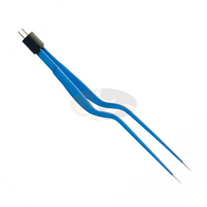 Pinces bipolaires neurochirurgicales Jansen Bayonet, pointe de 0,5 mm / 1,0 mm / 1,5 mm, 15,2 cm, acier inoxydable de haute qualité entièrement antiadhésif - Product Image 6