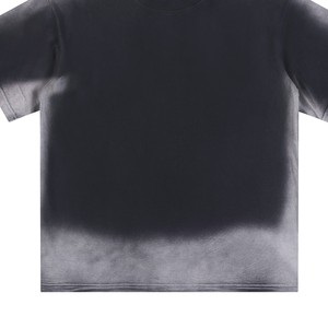 เสื้อยืดผู้ชาย BG Trendy ผ้าฝ้าย 100% หนัก 270 กรัม แขนสั้น ทรงโอเวอร์ไซส์ สไตล์เรโทรอเมริกัน ผ้าถักแบบวอช - Product Image 5