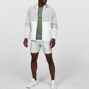 OEM Custom Windbreaker Suit Two Piece Set <b>Zip</b> <b>up</b> <b>Jacket</b> and Nylon Pants Sweatsuit Nylon Zipper Track Suits Windbreaker Tracksuit - Product Image 4