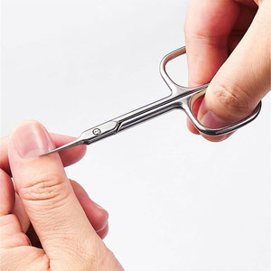 Ciseaux à ongles professionnels en acier inoxydable, lame tranchante, outil de coupe et de finition de précision pour manucure, pédicure, soins des ongles - Product Image 6
