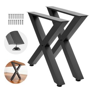 Patas de Muebles de Acero Resistentes de 29.5'' de Alto x 31.1'' de Ancho, Diseño Modular, Fácil Montaje, Carga Máxima de 2204 Libras, para Muebles del Hogar - Product Image 1