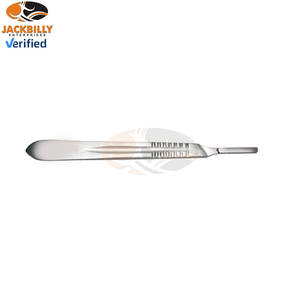 Scalpel Blades for <b>Knife</b> Scalpel High Carbon Steel Dermablade Blades Wrapped Sterile Surgical Blades Handle <b>Sharp</b> Disposable - Product Image 4